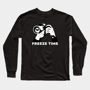 Freeze time Long Sleeve T-Shirt